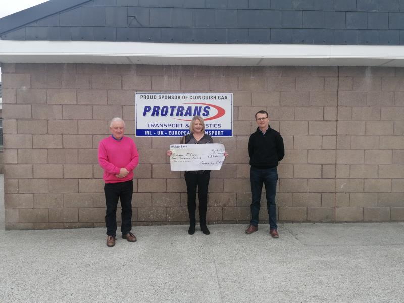 A lovely Mother's Day bonus for Longford woman who wins Clonguish GAA lotto jackpot 