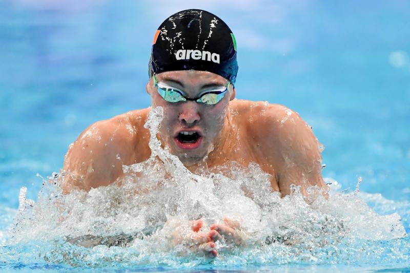 Longford's Darragh Greene helps Ireland’s Mixed 4x100m Medley Relay team to new record in Budapest