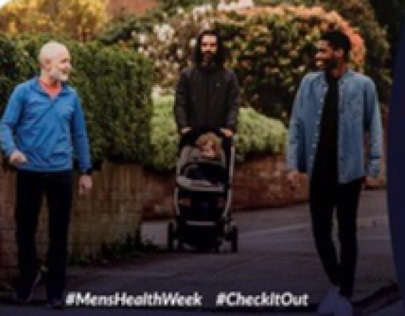 Longford men challenged to ‘check-in, check-up, check it out’ during Men’s Health Week 2021