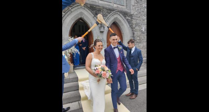 Longford hurler weds his love match 