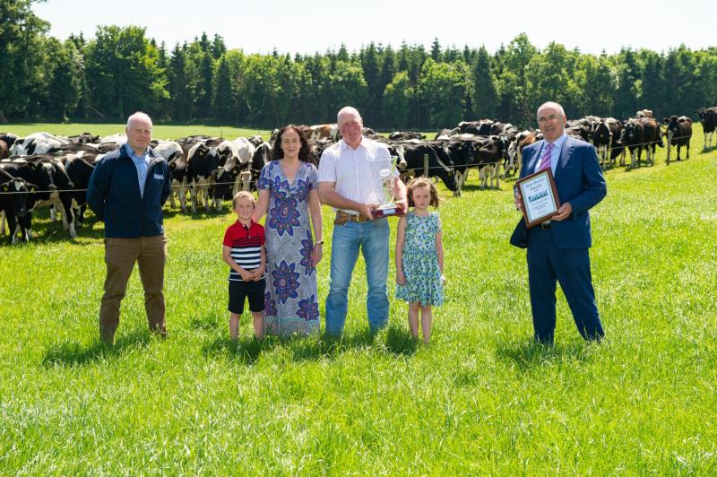 Longford farm family wins big in  Lakelands milk quality awards