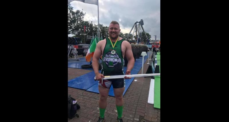 Huge achievement as Longford's Jack Harkin finishes fifth in All-Ireland Strongest Man 2021 