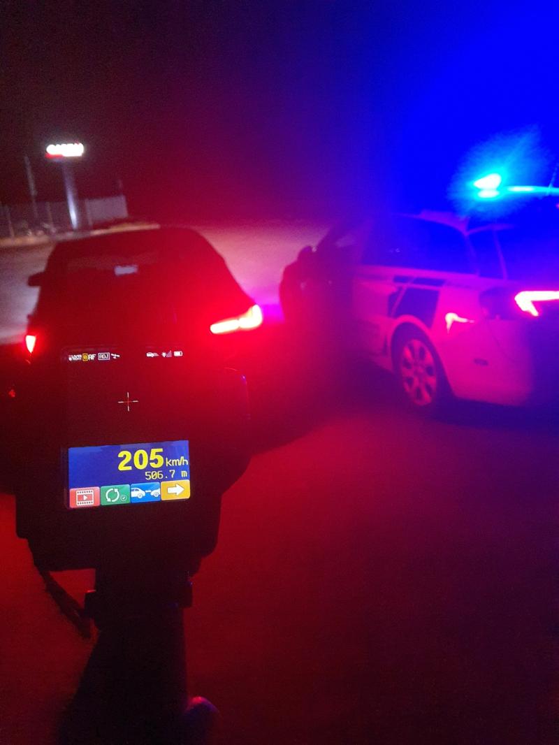 Longford gardaí arrest speeding driver travelling at 205kph in 100kph zone