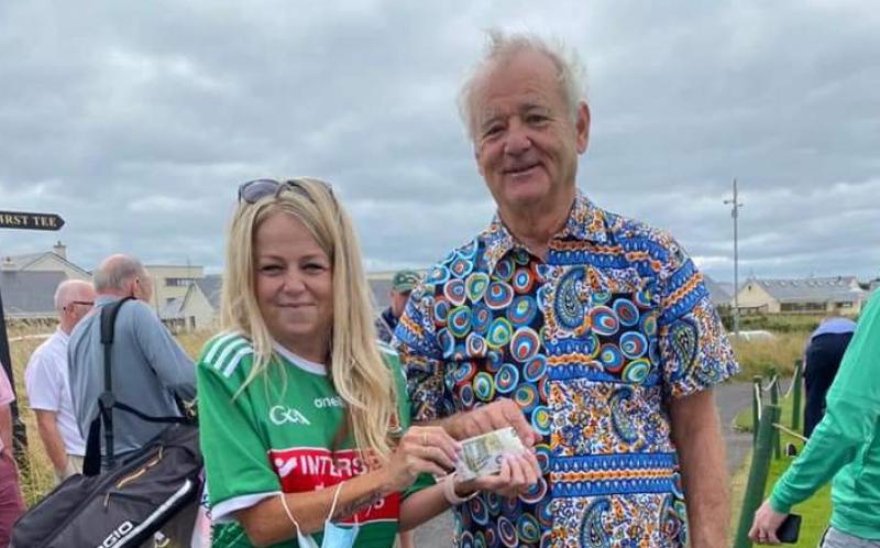 'I'm in for a fiver': Longford's Jillian McNulty gets support from Bill Murray for fundraising draw