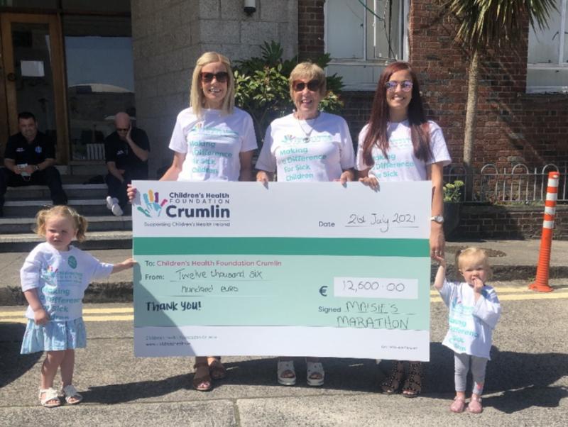 Maisie’s Marathon fundraiser in Longford raises €12,600 for Crumlin Children's Hospital 