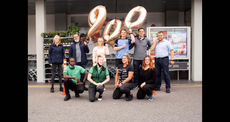 Staff members, customers and friends wish Lidl Longford store manager well in new role