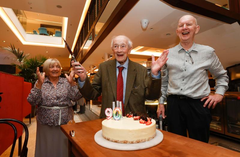 WATCH: 90-year-old man gets surprise from Bewleys after 59 years as customer 