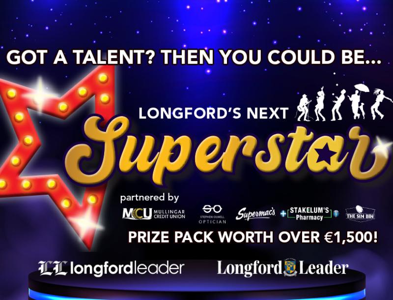 Terms and conditions for Longford's Next Superstar talent competition 