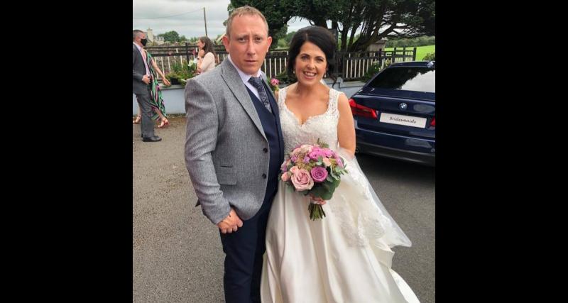 Wedding bells ring as Longford couple Aoife and Seamus tie the knot