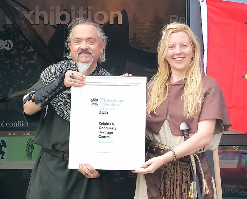 Prestigious international Tripadvisor award for Granard Knights & Conquests Heritage Centre 