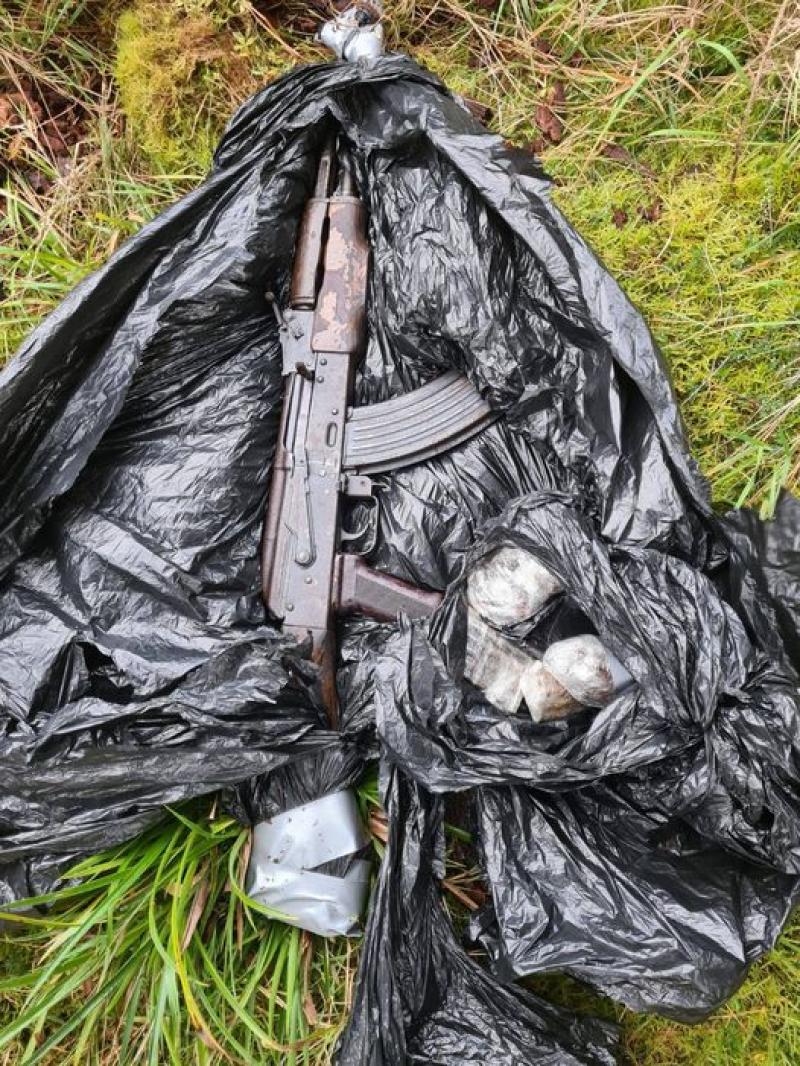 'Significant blow to dissident republicans' as gardaí in Cavan seize AK47 and ammunition