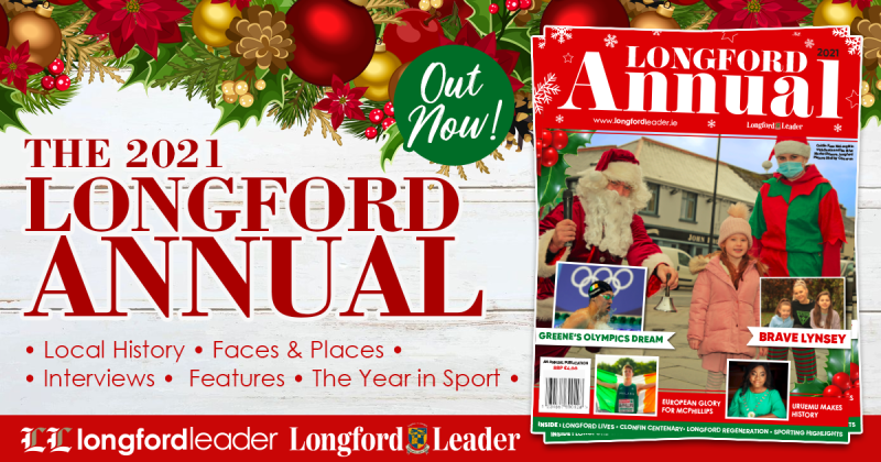 Longford Annual 2021: Fifth edition of packed Longford Annual now on sale in local shops