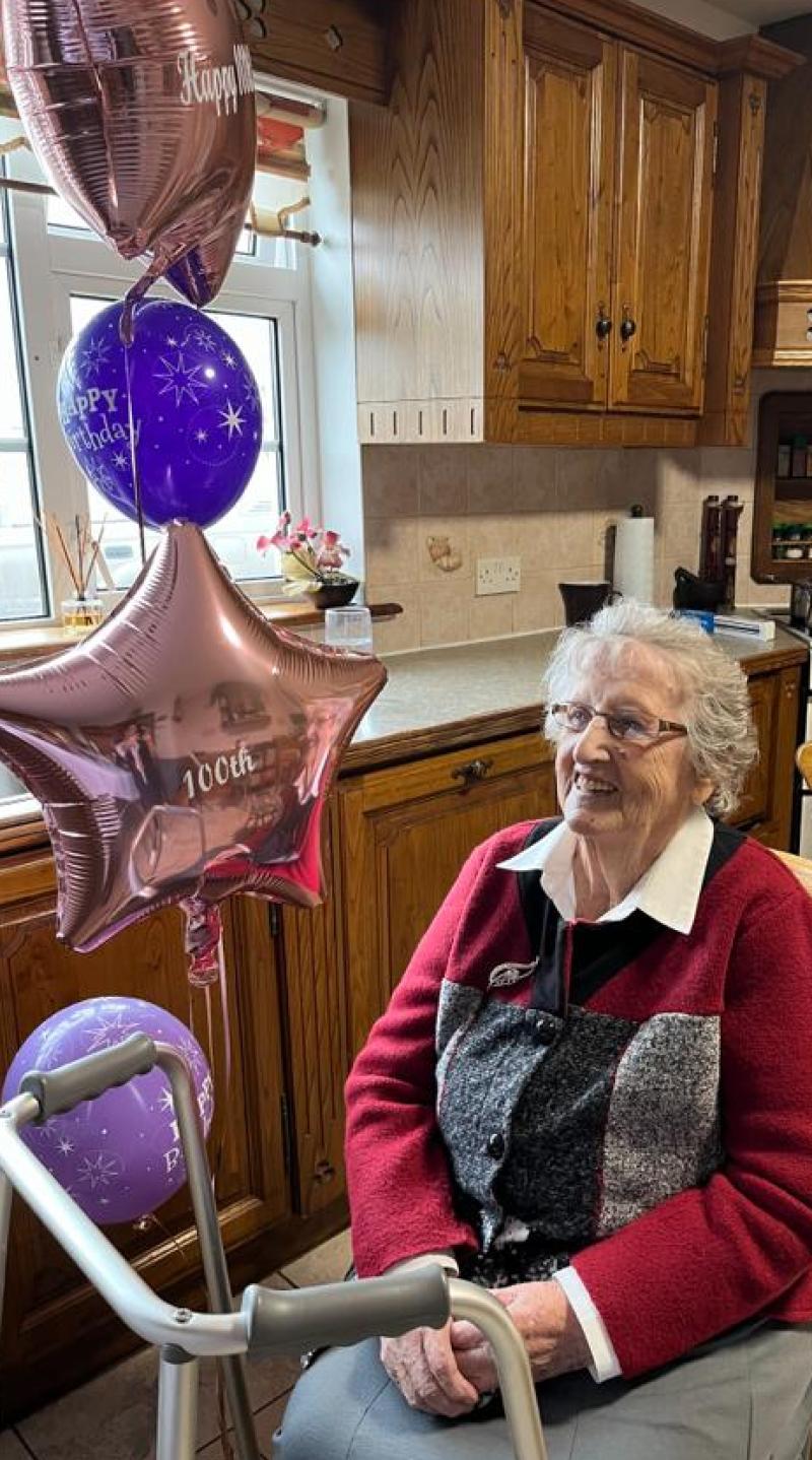 Significant milestone as Longford lady celebrates her 100th birthday