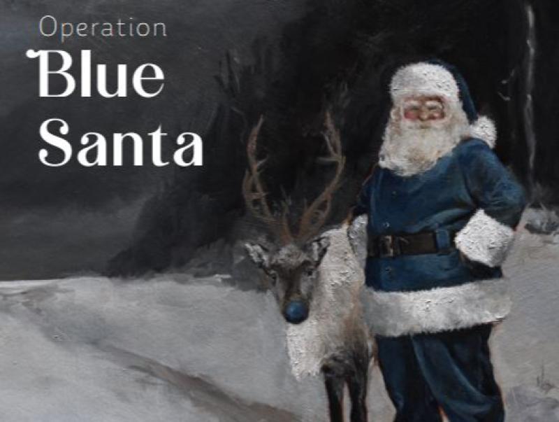 Operation Blue Santa: New children's book teaches kids the importance of kindness at Christmas