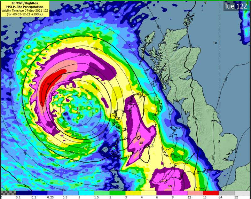 Update for students attending Athlone TUS campus ahead of Storm Barra 