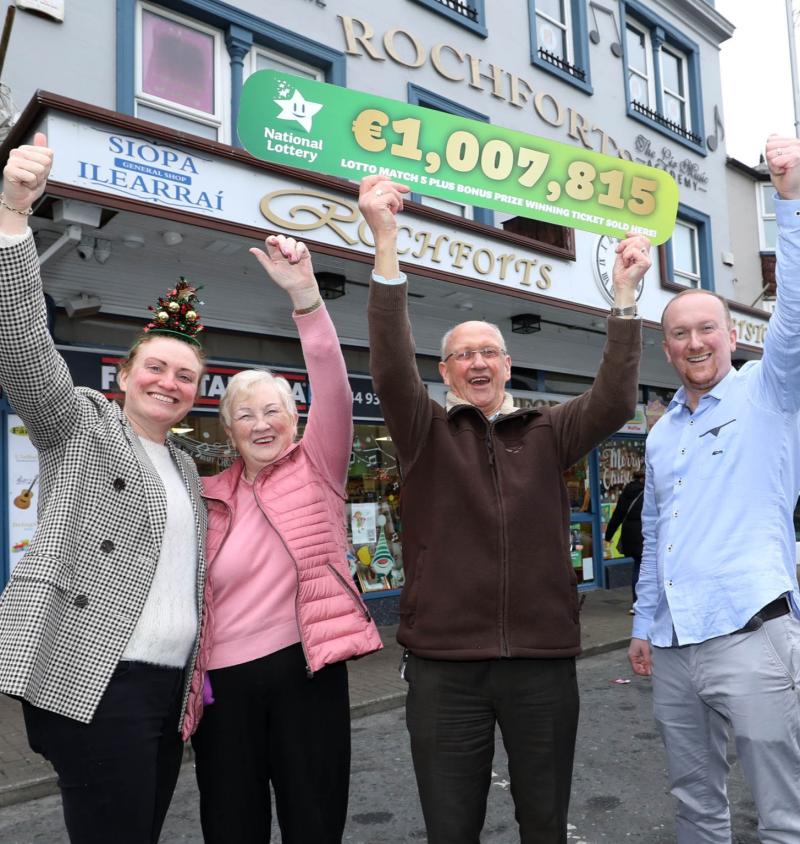  Shop in Midlands revealed as selling location for winning Lotto ticket worth more than €1 million