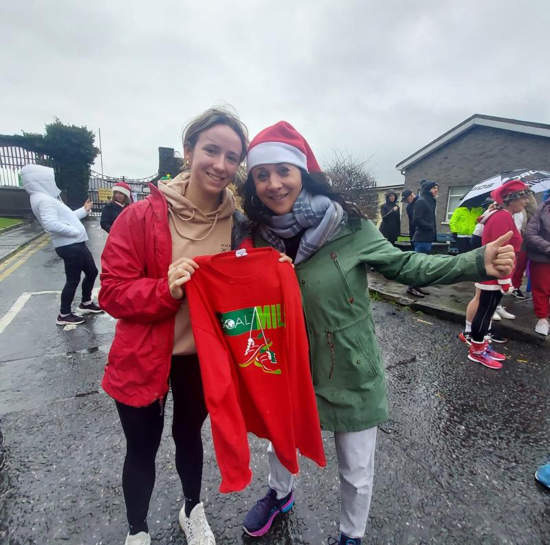 Inclement weather fails to deter Longford folk showing up in their droves to support Christmas Day GOAL Mile 