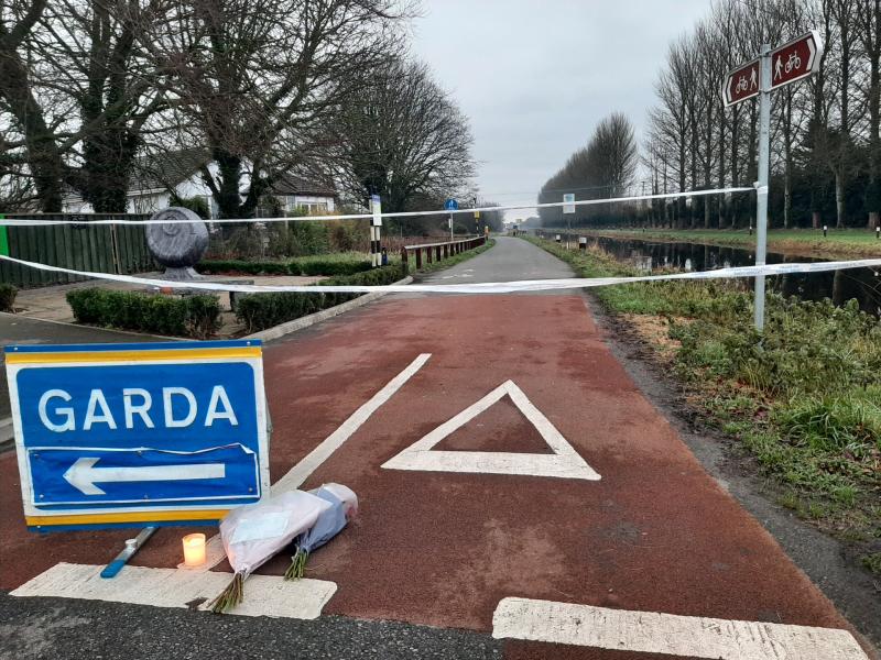 'Fly high angel' says touching message left on Tullamore canal bank