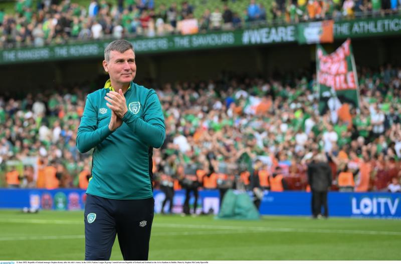Stephen Kenny hails ‘terrific’ Michael Obafemi after starring role for Ireland
