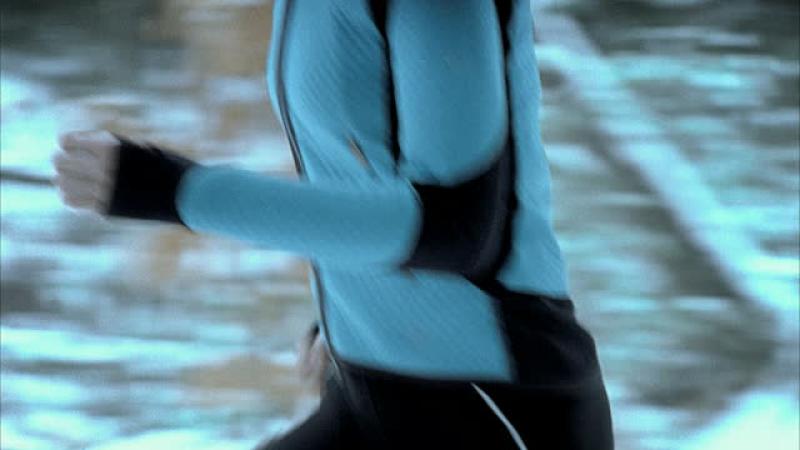 woman running