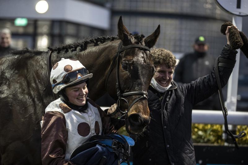 Birthday delight for Longford jockey and her proud dad 