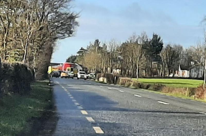 BREAKING: ambulances rush to scene of Offaly road crash