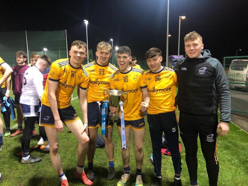 Longford quintet help goal hungry DCU to glory in Electric Ireland Freshers Football Division 1 Final 