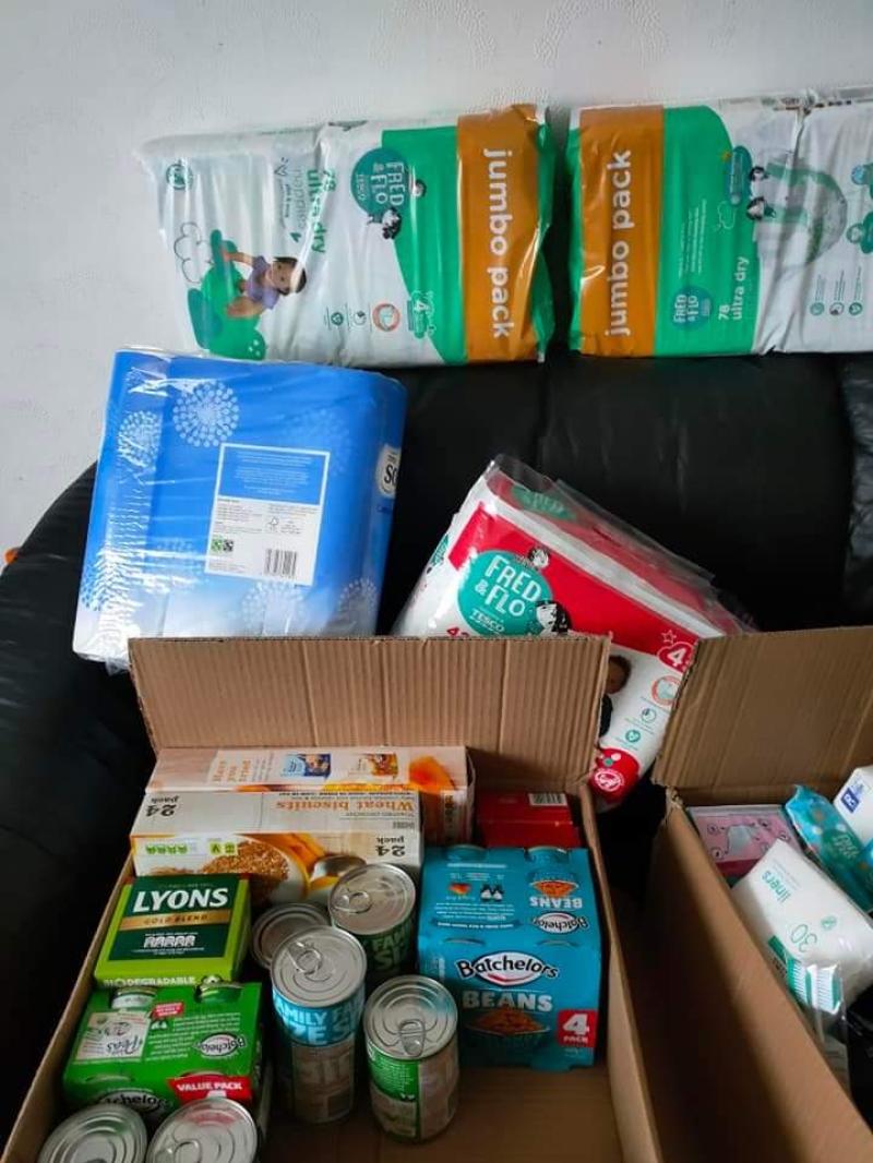 Helping Hands Longford and Hungry Horse Outside in massive collection for Ukraine