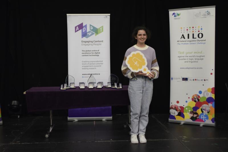 Longford student competes at National Linguistic Problem Solving Competition Final 