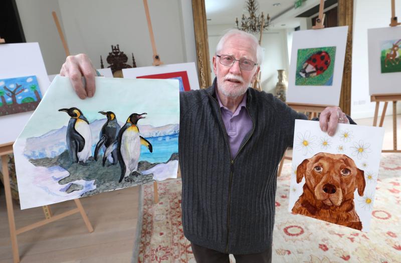 Longford students compete for Texaco Children's Art Competition awards