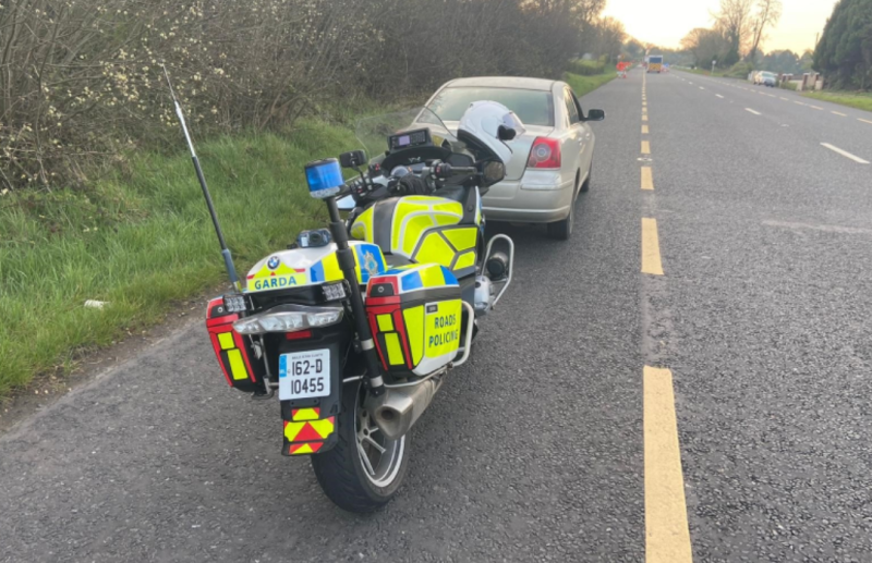Gardaí seize car of speeding unaccompanied learner driver who was also on their phone 