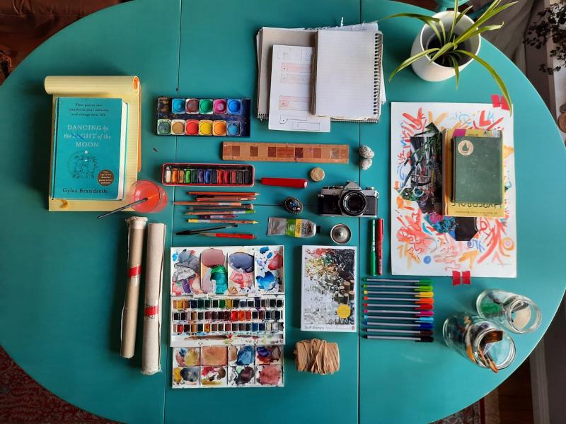 Longford artists creates Creative Conversations through mindfulness & art