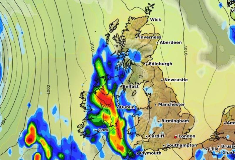 Big change coming in the weather this week according to Met Éireann forecast 