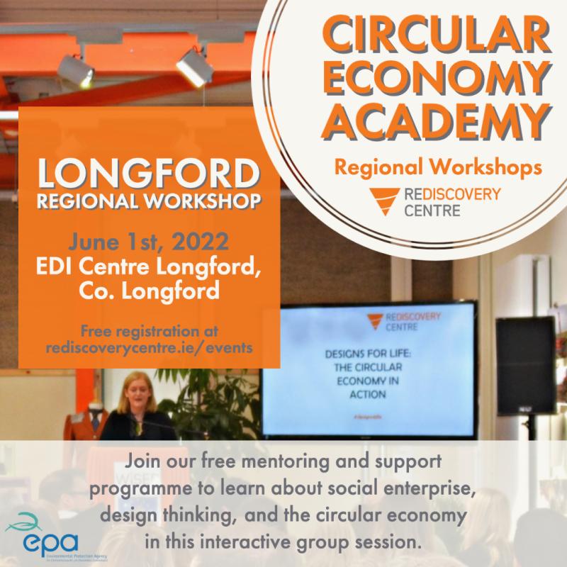 Circular Economy Academy hosting Longford workshop on exploring new business opportunities