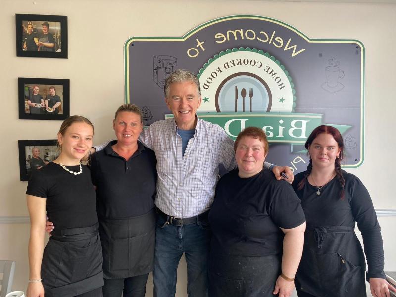 From Dallas to Longford: Bia Deas staff thrilled to meet Patrick Duffy - 'He's so down to earth, for a superstar like that'