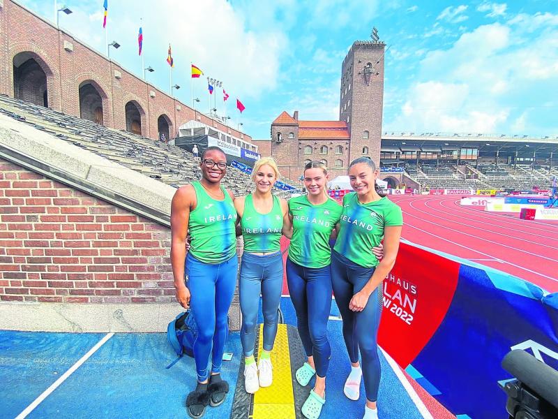 Longford's Yemi Talabi competing at World Athletics Championships in Oregon