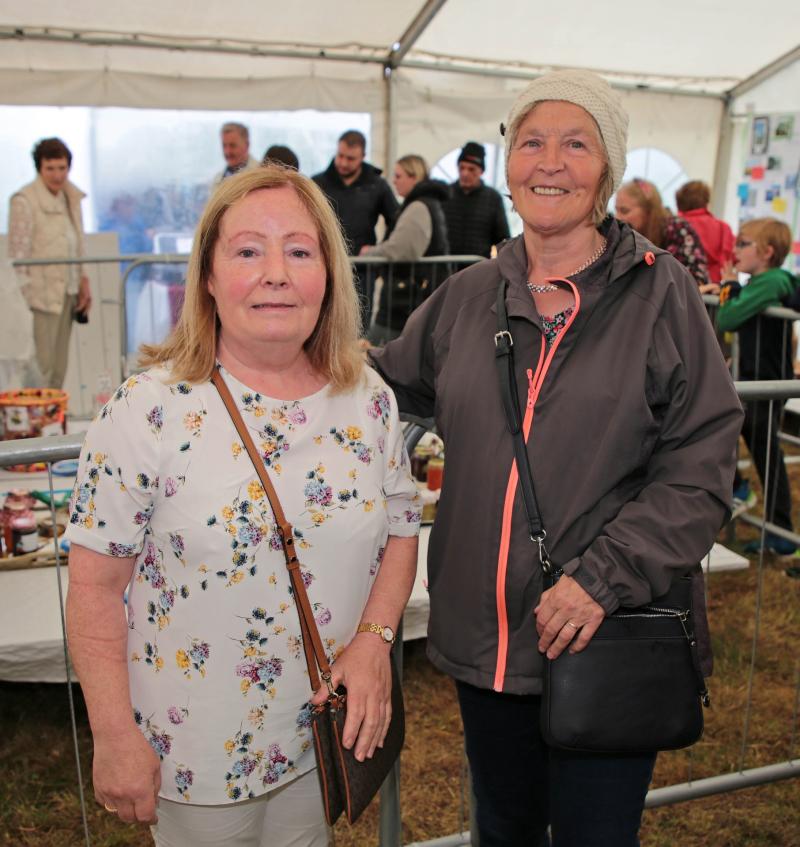 Eilish McKenna, Mary Donnelly at Arva Show