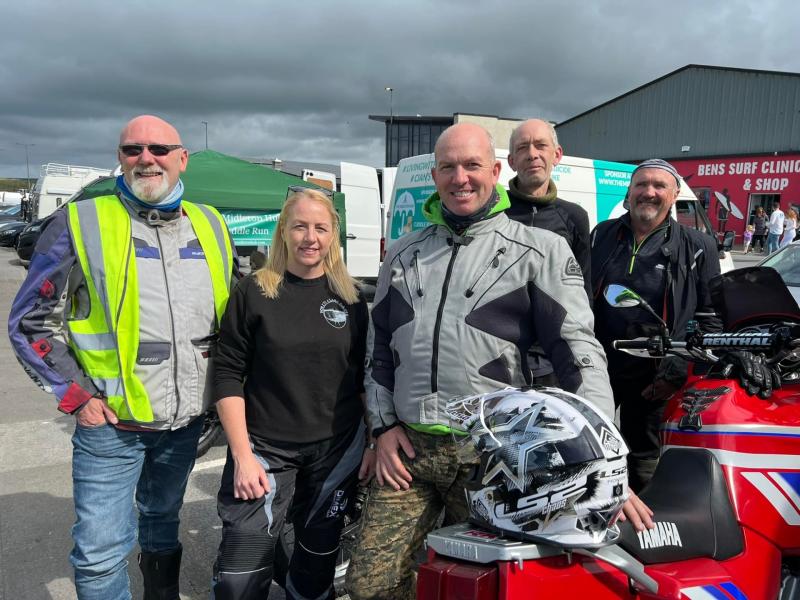 Longford support for charity ride