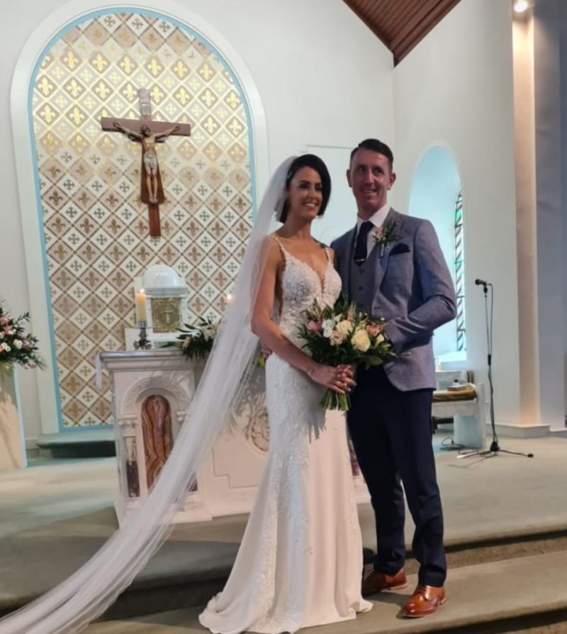 Great celebrations as former Longford ladies football star ties the knot 