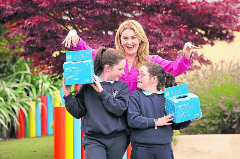 Longford students challenged to become battery recycling champions