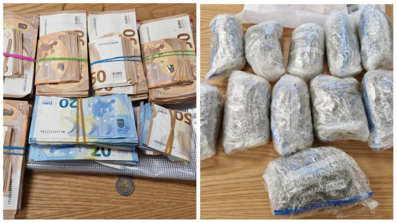 €110,500 worth of drugs and €28,830 in cash seized in Longford Garda raid