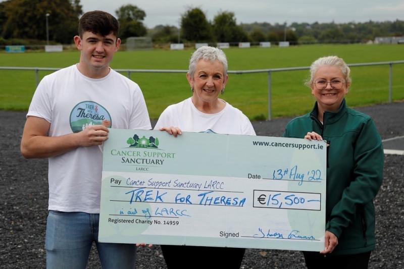 Longford woman's 'Trek with Theresa' event raises €15,500 for LARCC cancer support