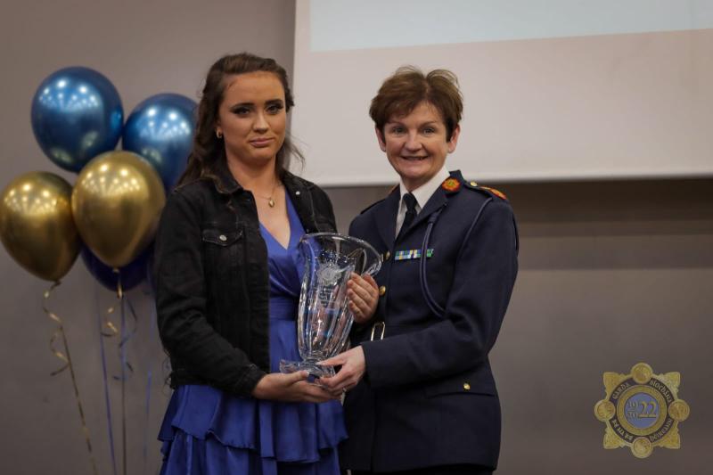 Longford’s brave and resilient Geraldine Maughan honoured at National Garda Youth Awards 