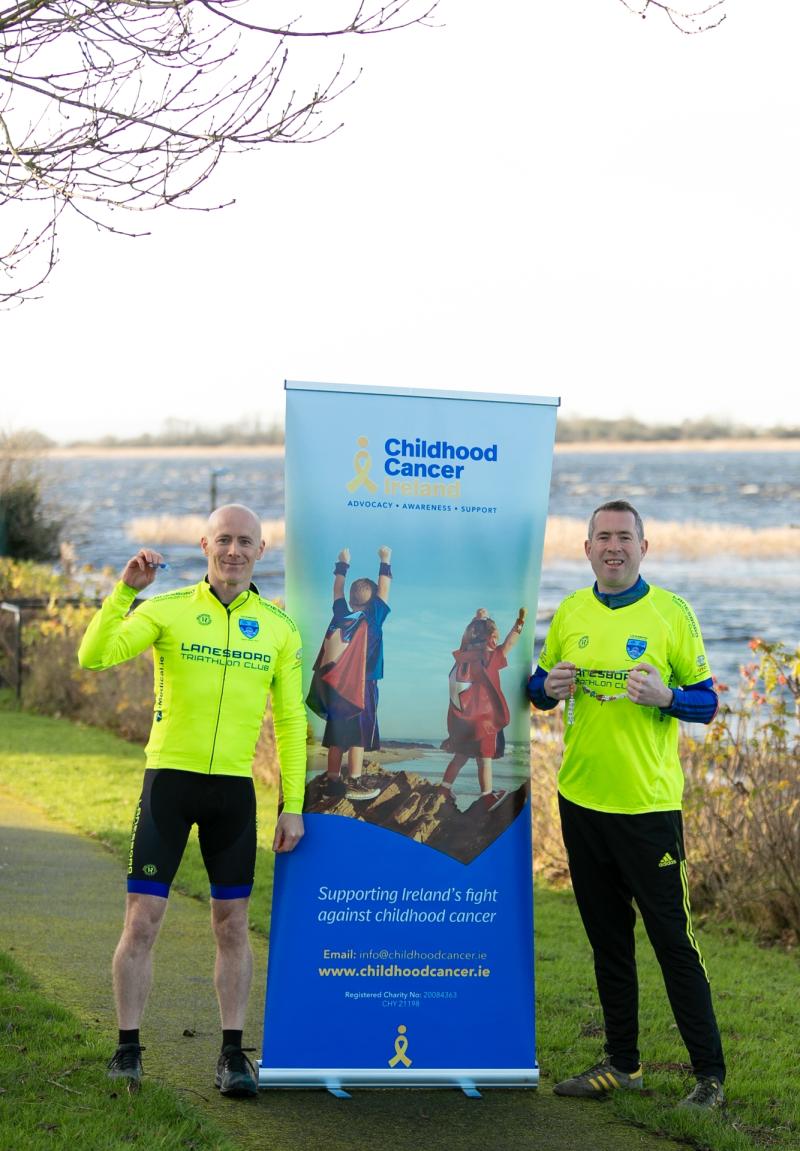 Longford pair ‘Chasing the Bell’ in extreme Chile triathlon to raise funds for Childhood Cancer Ireland