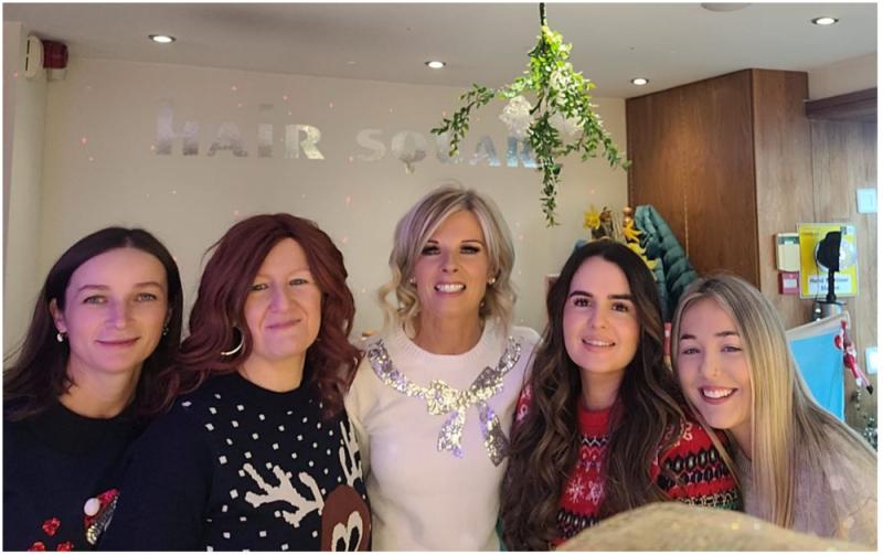 Hair square Longford - sending Christmas greetings to all our customers!