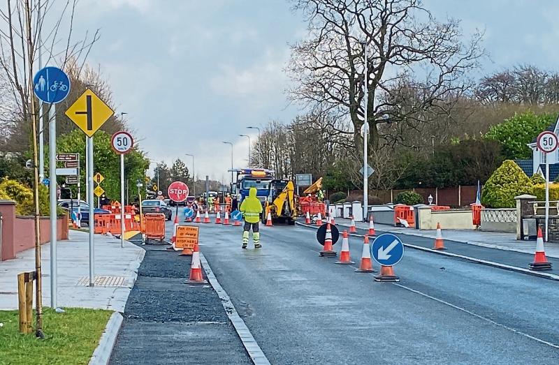 Night time road closures in Longford town to facilitate N63 Ballinalee Road works