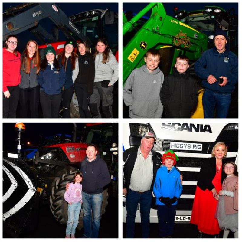 PICTURES | Festive fever goes into overdrive in south Longford as crowds savour Christmas Lights Tractor Run