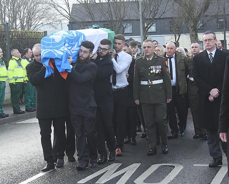 Pte Seán Rooney remembers as a "kind and loving" hero 