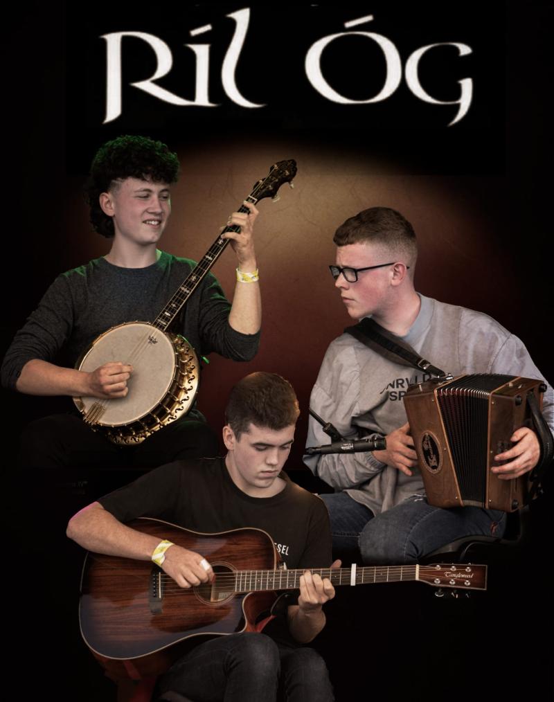 Longford trad trio 'Ríl Óg' looking forward to major Glasgow gig 