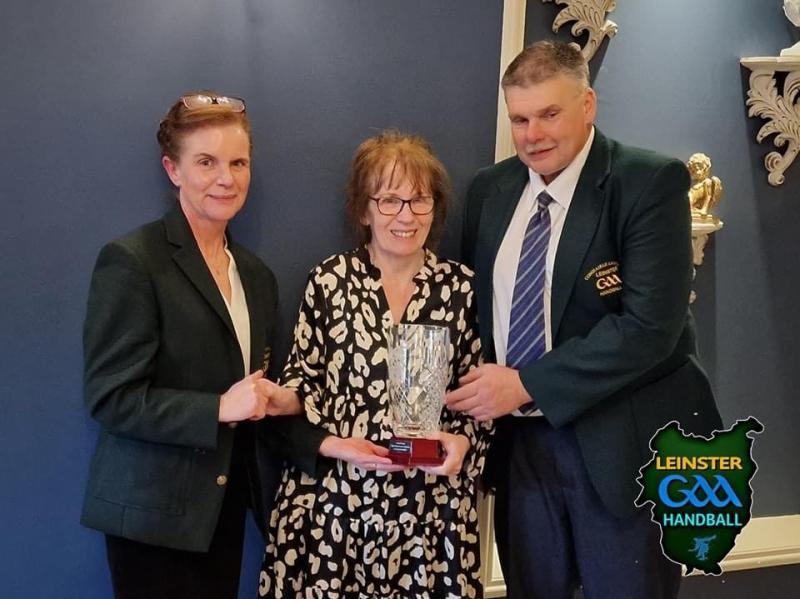 Major award for Longford handball stalwart